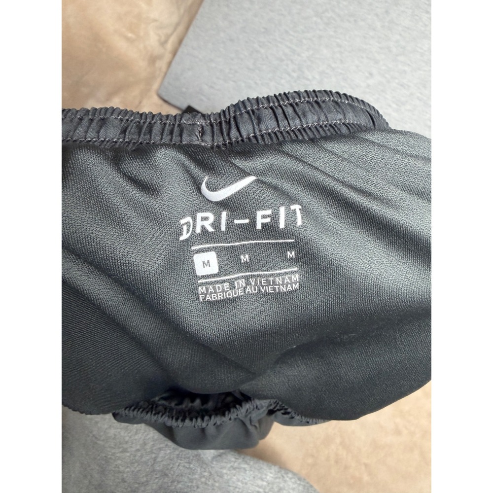 Nike‎ Dri-FIT Womens Running Shorts Grey Black Mesh 644242-060 Size Medium - Picture 6 of 10